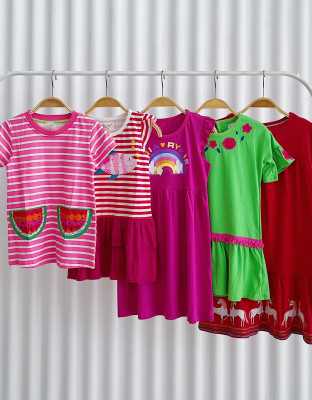 WEADOLLIES KIDS / DRESS ANAK PEREMPUAN MOTIF RANDOM