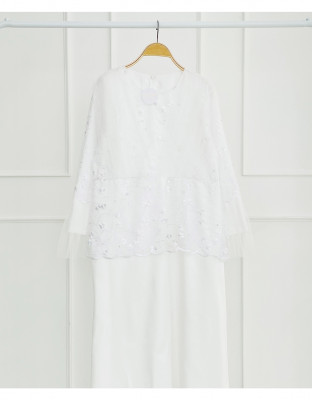 White Artic Dress