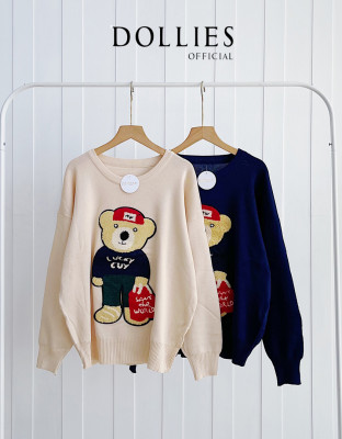 WORIA SWEATER / SWEATER BORDIR BEAR