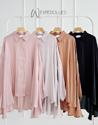 YORA SHIRT / ATASAN KEMEJA BASIC OVERSIZE