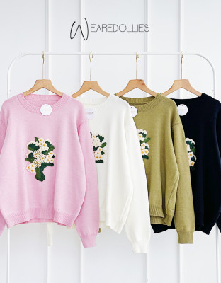 ZABINA KNIT SWEATER / FLORA KNIT SWEATER