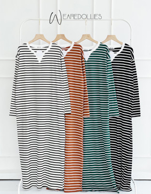 ZABRINA DRESS/ DRESS STRIPES