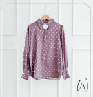 ACILA POLKA TOP / KEMEJA POLKADOT