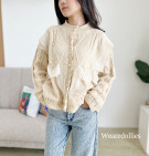 ADEELY KNIT CARDY / CARDIGAN RAJUT IMPORT