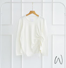 ADRIANA KNIT BLOUSE / ATASAN RAJUT SERUT