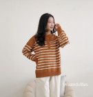 AECHA KNIT TOP / ATASAN KNIT STRIPES BASIC