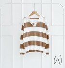 AGASTA STRIPES TOP / ATASAN STRIPES KERAH