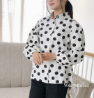 ALCA POLKA SHIRT / KEMEJA POLKA WANITA