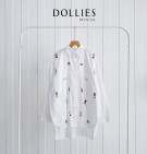 ALLEN WHITE SHIRT / KEMEJA PUTIH BORDIR