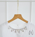 ALLIA WHITE BLOUSE / RAYA COLECTION