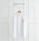 ALYA WHITE SHIRT / KEMEJA OVERSIZE