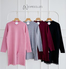 AMBIE LONG TOP / ATASAN KNIT PREMIUM