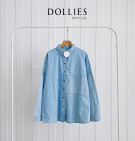 AMELA DENIM SHIRT / KEMEJA DENIM PREMIUM