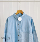 AMELA DENIM SHIRT / KEMEJA DENIM PREMIUM