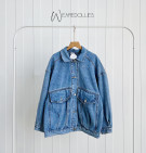 APPA DENIM JACKET / JACKET DENIM BIG POCKET