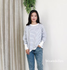 ARGOLA BLOUSE / BLOUSE KNIT OVERSIZE