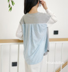 ARKA BLOUSE / ATASAN KAOS BASIC MIX KATUN