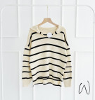 ARSYLA KNIT TOP / CARDIGAN STRIPES