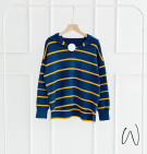 ARSYLA KNIT TOP / CARDIGAN STRIPES