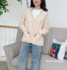 ARZIN KNIT CARDY / CARDIGAN KNIT IMPORT