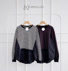 AVA BLOUSE / ATASAN BLOUSE STRIPES