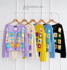 BARA KNIT OUTER / CARDIGAN KNIT IMPORT