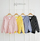 BETARI KNIT BLOUSE / KNIT STRIPES