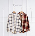 BILLA FLANEL SHIRT / ATASAN KEMEJA FLANEL