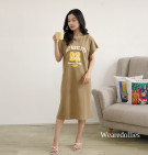 BILLY LONG TUNIC / TUNIC KAOS LENGAN KUTUNG