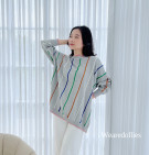 BINGGO BLOUSE / ATASAN KNIT OVERSIZE