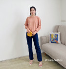 BIRA KNIT TOP / BLOUSE KNIT POLOS BASIC