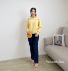 BIRA KNIT TOP / BLOUSE KNIT POLOS BASIC