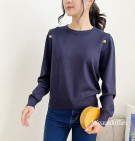 BIRA KNIT TOP / BLOUSE KNIT POLOS BASIC