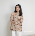 BLOSSOMS SWEATER / SWEATER MOTIF BUNGA SAKURA