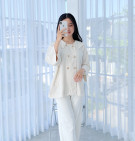 BUTTON BLOUSE / ATASAN DABEL BUTTON