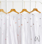 CAFELA WHITE TOP / BLOUSE PUTIH BORDIR