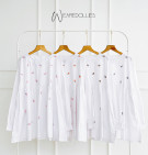 CAFELA WHITE TOP / BLOUSE PUTIH BORDIR