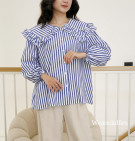 CARLO SHIRT / KEMEJA STRIPES DUA KERAH SAILOR