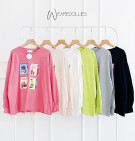 CARTOF BLOUSE / KAOS OVERSIZE