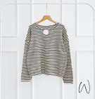 CASIA STRIPES BLOUSE / ATASAN GARIS WANITA