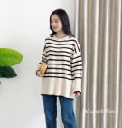 CATRINA STRIPES TOP / KNIT STRIPES PREMIUM