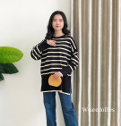 CATRINA STRIPES TOP / KNIT STRIPES PREMIUM