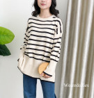 CATRINA STRIPES TOP / KNIT STRIPES PREMIUM