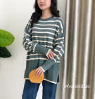 CATRINA STRIPES TOP / KNIT STRIPES PREMIUM