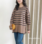 CATRINA STRIPES TOP / KNIT STRIPES PREMIUM