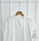 CELIN WHITE SHIRT / KEMEJA PUTIH BORDIR