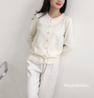 CIANA PEARL TOP / ATASAN KNIT LEHER MUTIARA