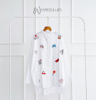 CIVANA WHITE SHIRT / KEMEJA PUTIH OVERSIZE