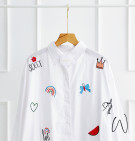 CIVANA WHITE SHIRT / KEMEJA PUTIH OVERSIZE