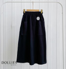 CLODY SKIRT / ROK LINEN WANITA MODEL CARGO